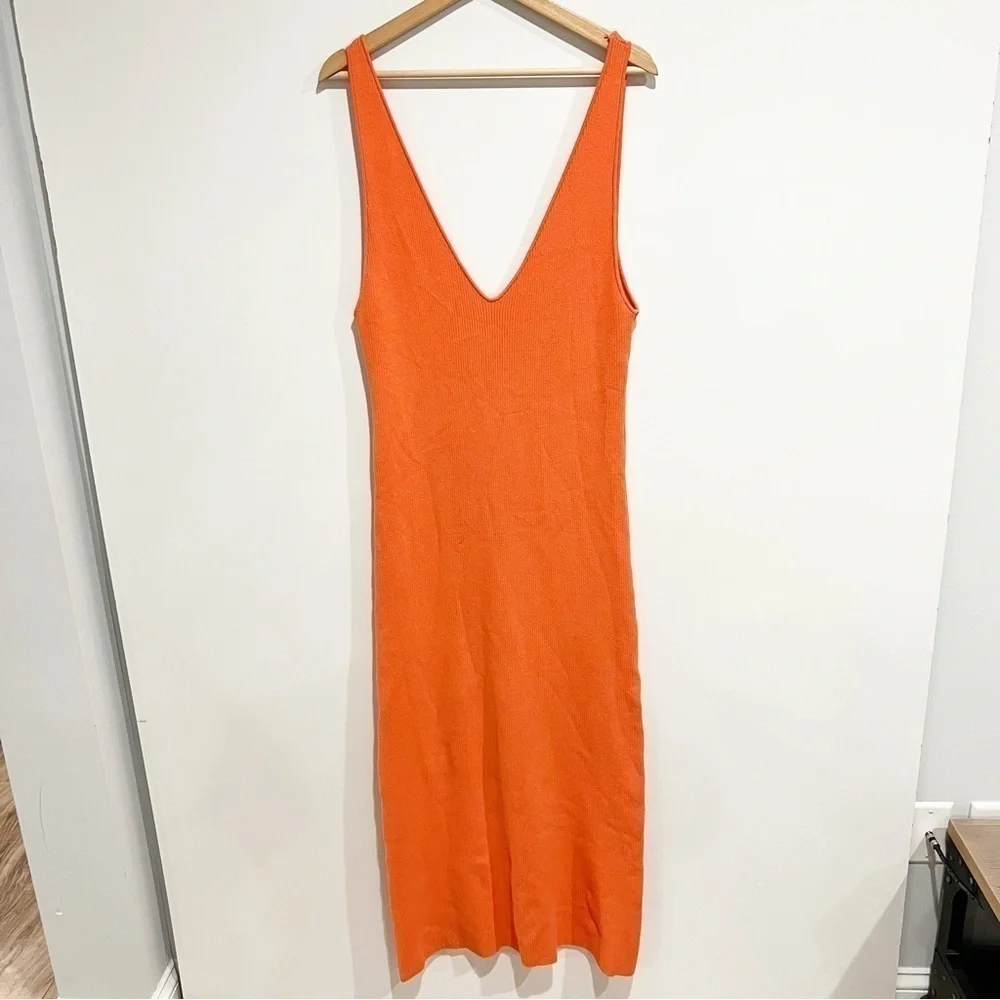 Free People Danielle Sweater Midi Ribbed Dress - Picture 4 of 13
